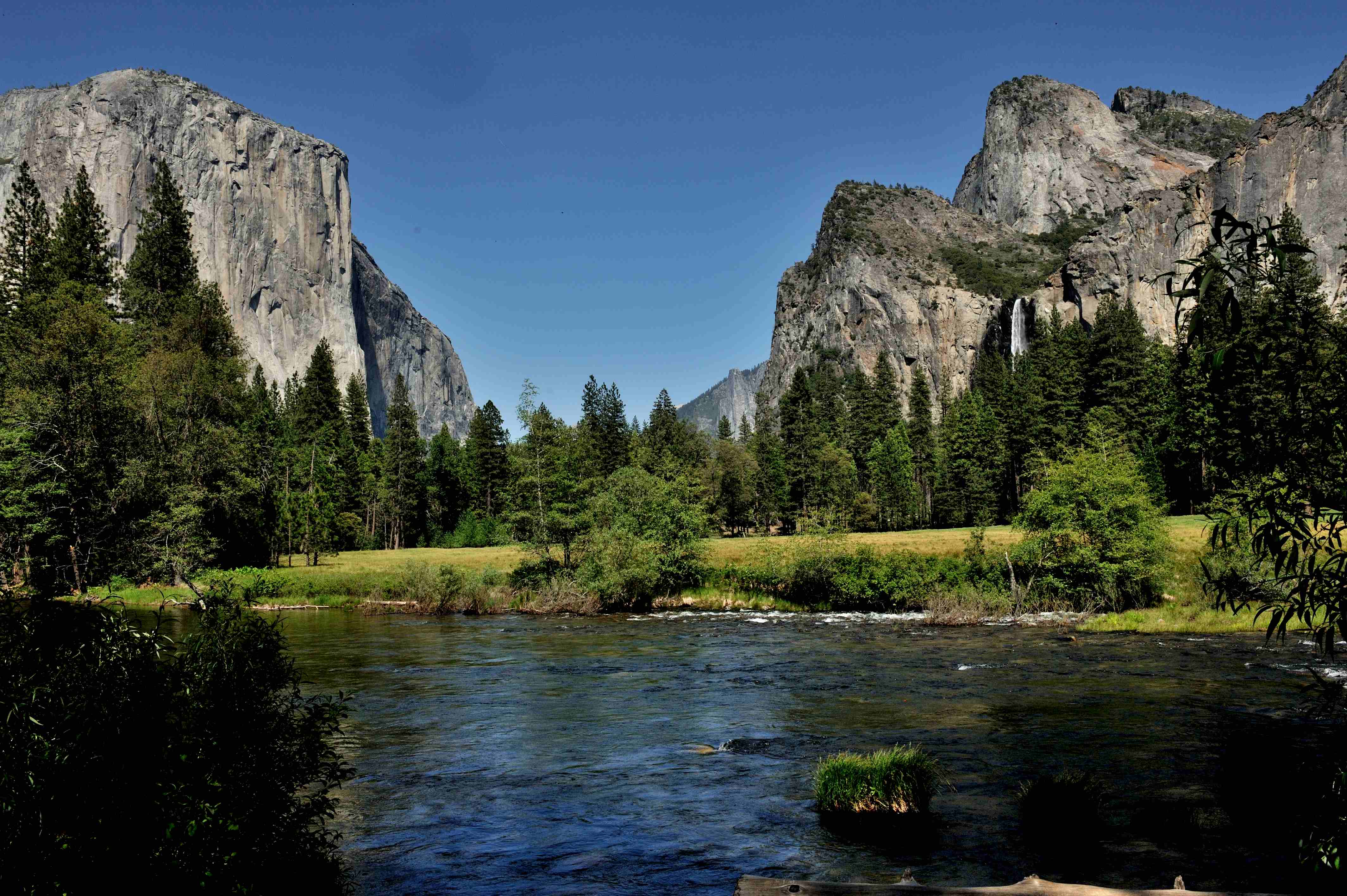 Scientist Analyzing Hydrology at Yosemite 