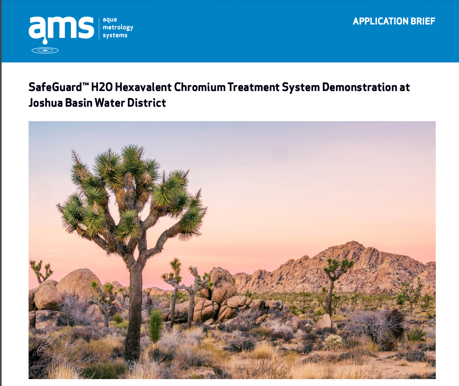 Protection from  hexavalent chromium (Cr6) contamination