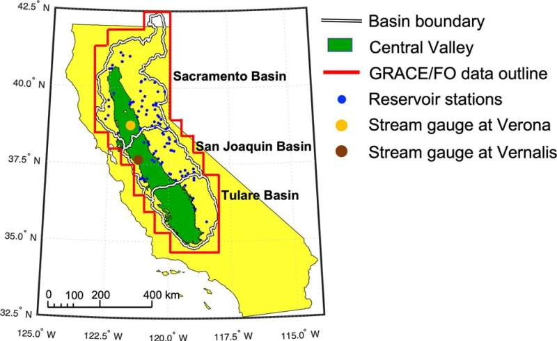 Depletion of groundwater is accelerating in California's Central Valley, study finds