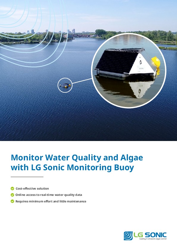 Monitor Water Quality and Algae with LG Sonic Monitoring Buoy - LG Sonic