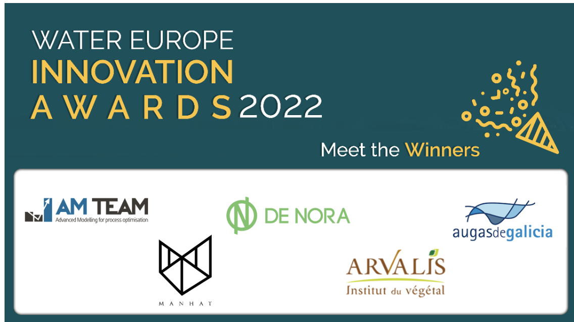 While Water Innovation Europe 2022 is in full swing, we are beyond excited to announce the six winners of this year's Water Europe Innovation Aw...