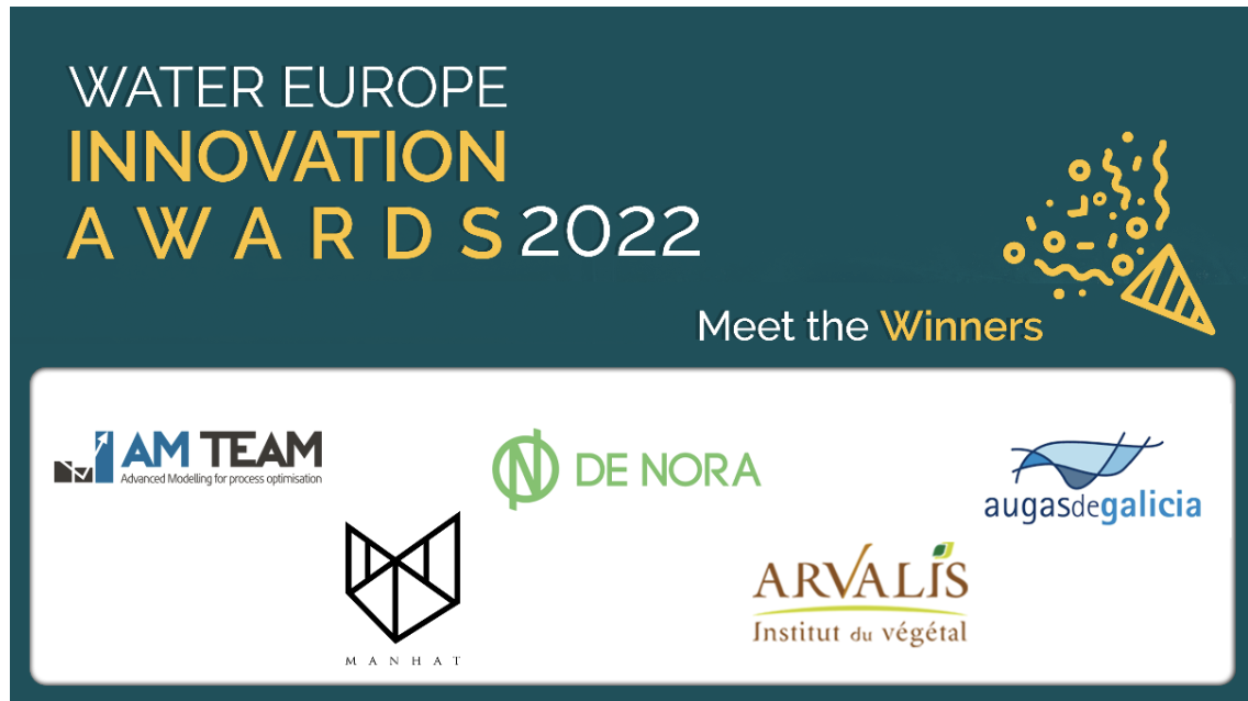 While Water Innovation Europe 2022 is in full swing, we are beyond excited to announce the six winners of this year&#039;s Water Europe Innovation Aw...