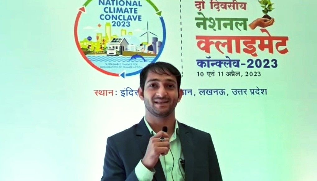 At National Climate Conclave 2023 in Lucknow, Uttar Pradesh, Indiahttps://www.linkedin.com/posts/shivam-dwivedi7_climatechange-future-india-acti...