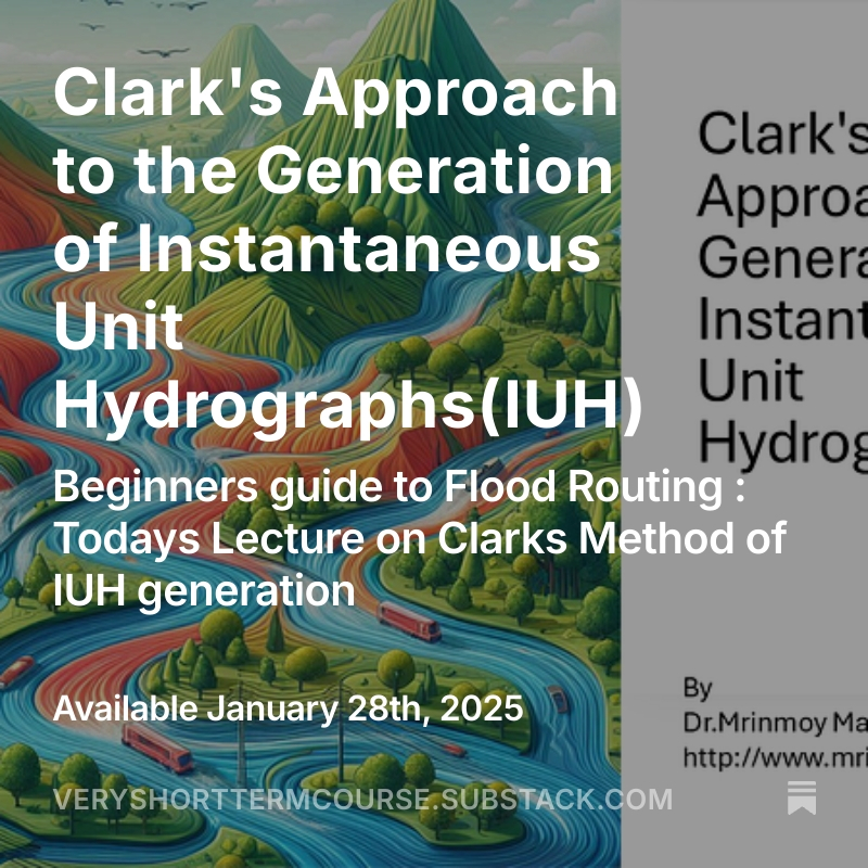 The Clarks Approach on Developing Hydfrographs.