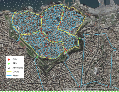 Optimizing an Urban Water Infrastructure Through a Smart Water Network Management System