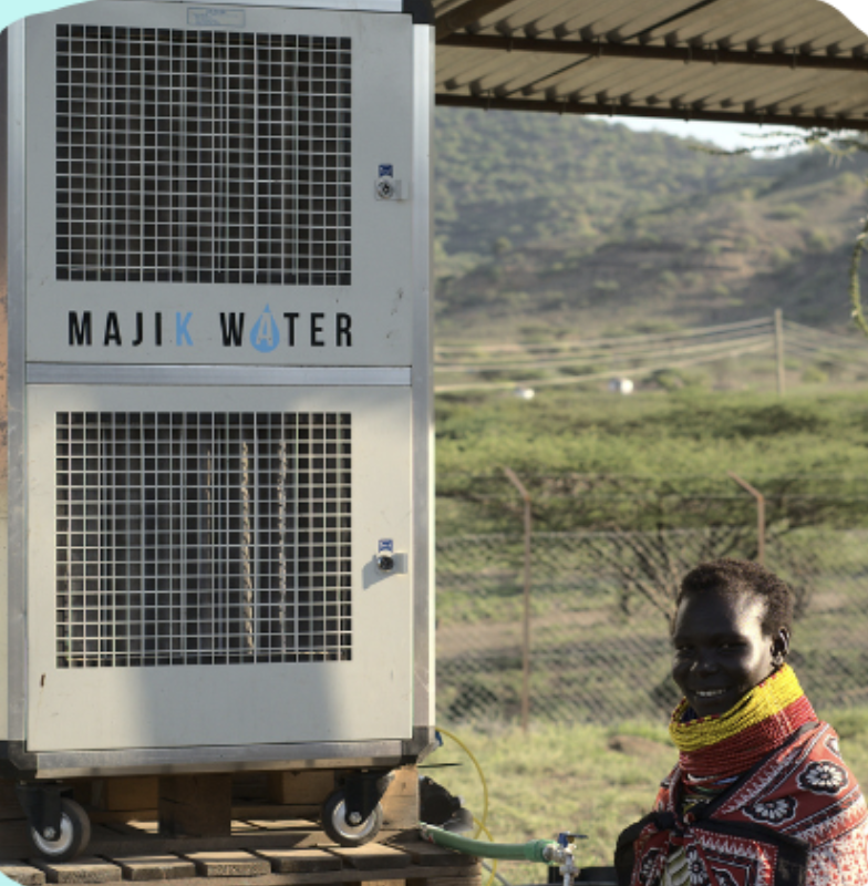 How Majik Water, A Kenyan Start-Up, Makes Water From Air