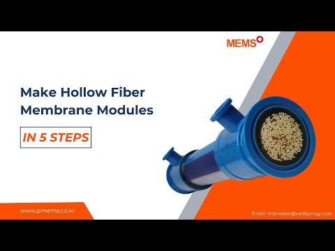 Hollow fiber membrane modules in 5 Steps | MEMSThis video is your backstage pass to the exciting world beyond spinning! Make sure you stick arou...