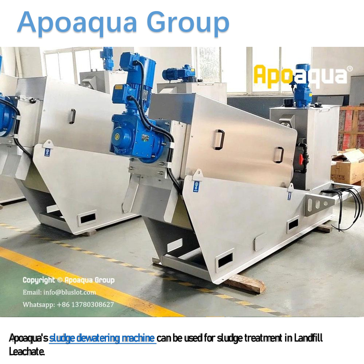 sludge dewatering machine