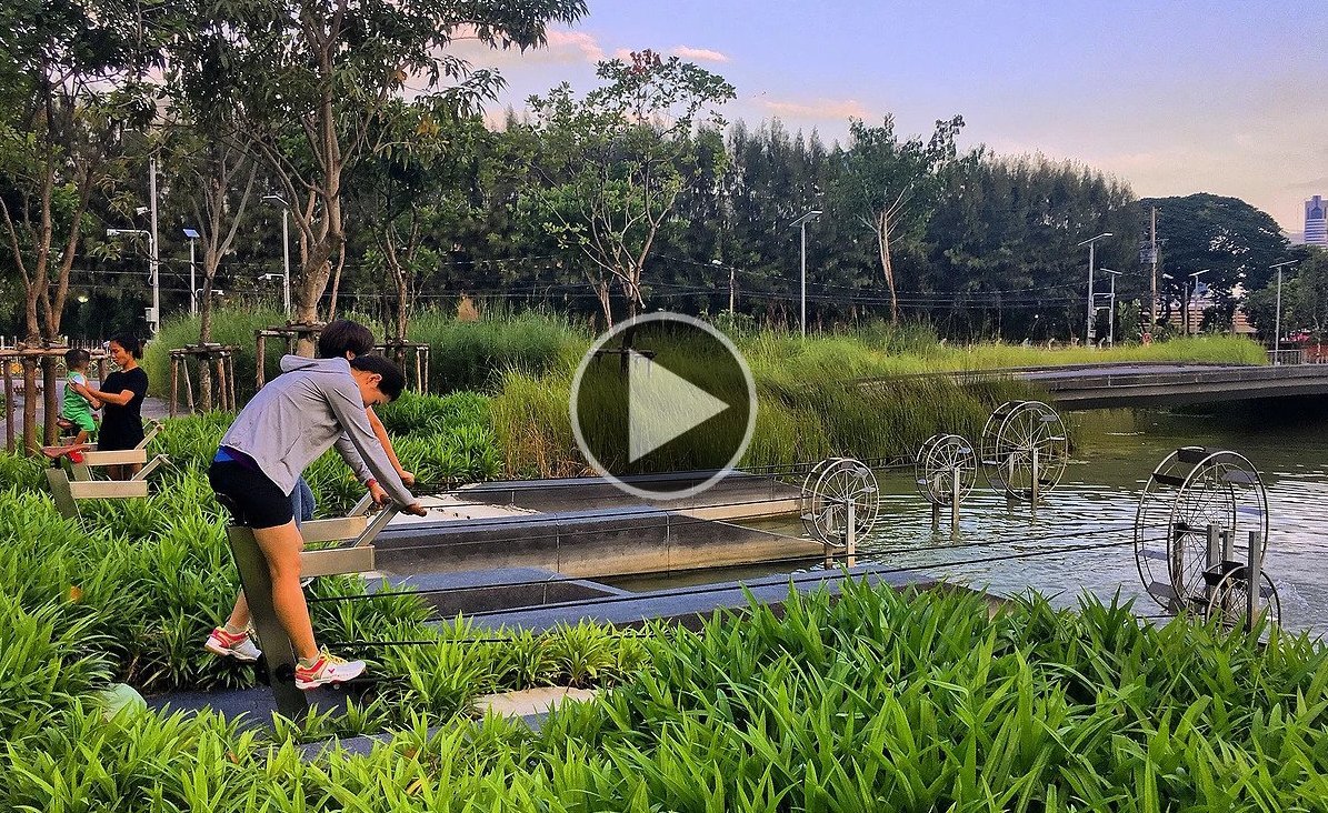 This Landscape Architect Transforms Sinking Cites into Landscapes that Fight Floods (Video)