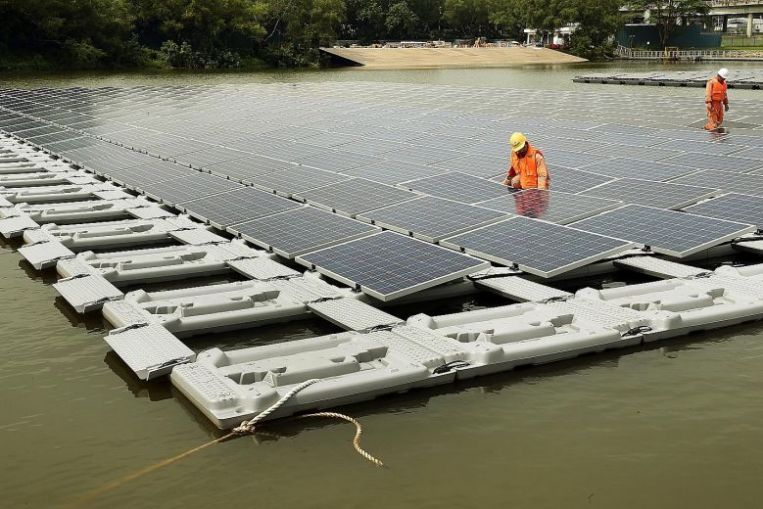 PUB to ​generate solar ​power from ​Bedok, Lower ​Seletar ​reservoirs to ​run operations