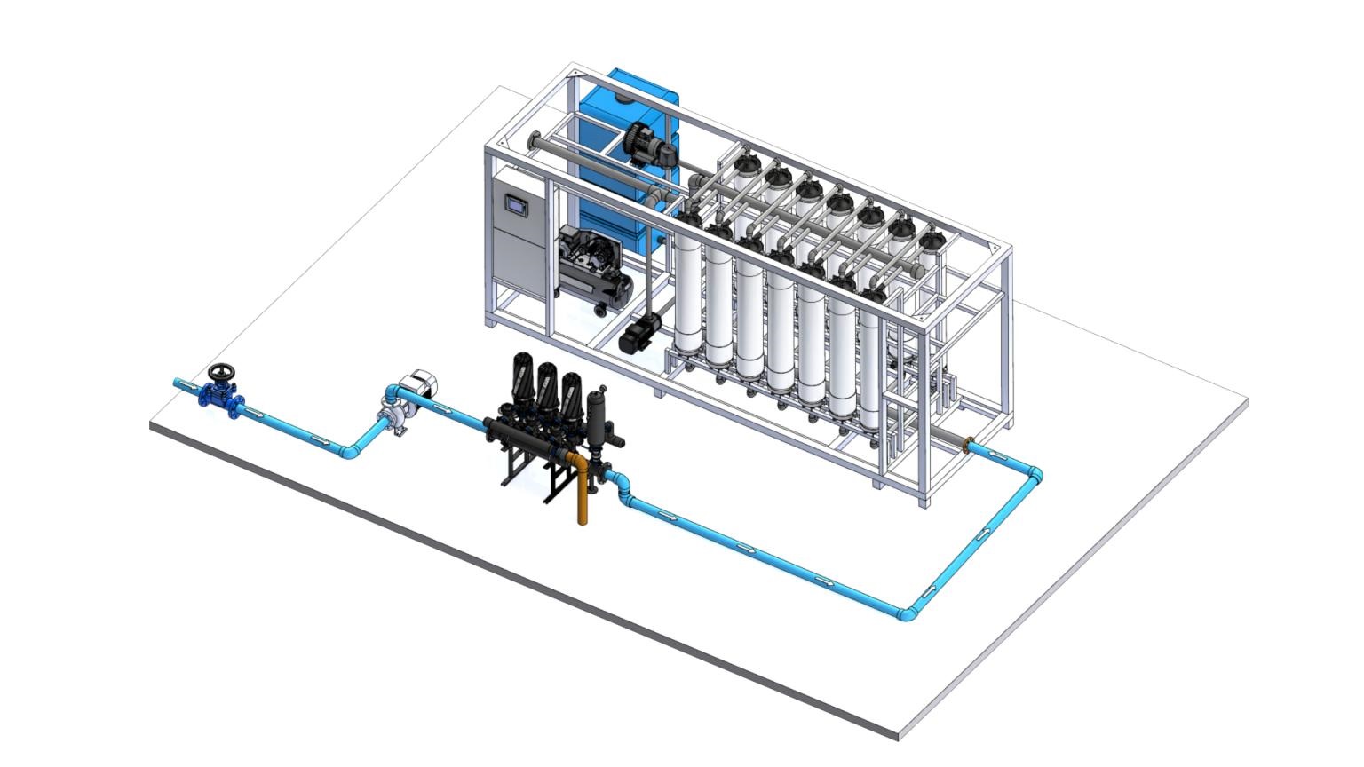 There&acute;s many applications for Discs filter. Today, I want to introduce one of my favourite; Disc filters for protecting UF membranes.#filtratio...