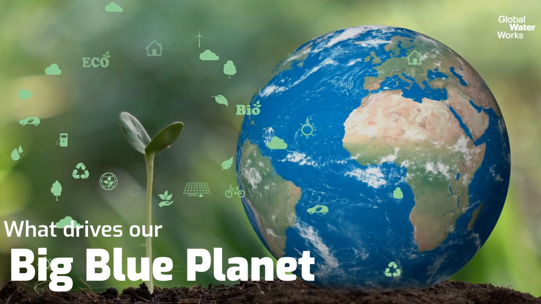In advance of Earth Day: Discuss How Water Fuels our Big Blue Planet