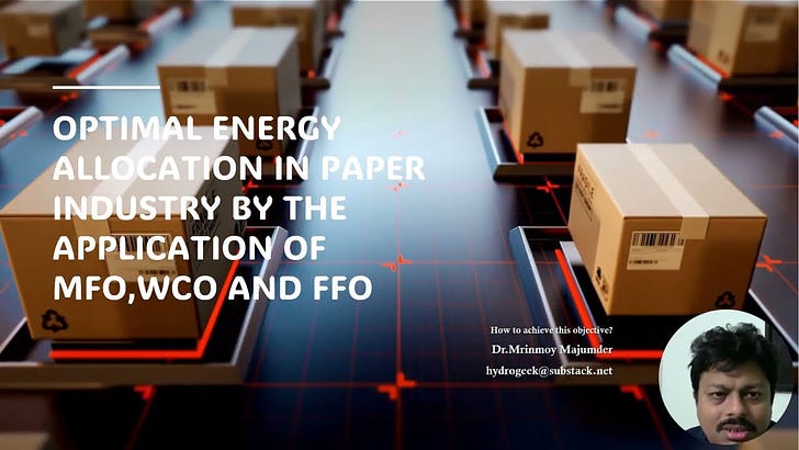 Optimal Energy Allocation in Paper Industry by Nature Based Optimization Techniques