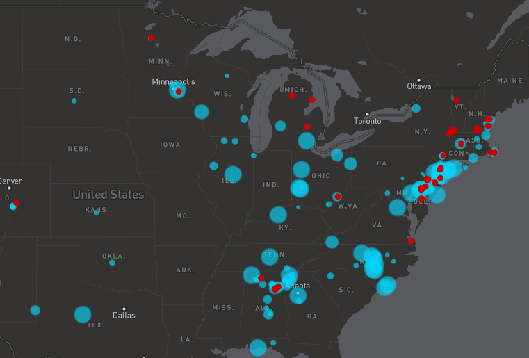 Interactive ​Map Shows Where Tap Water ​Is Contaminated ​With PFCs