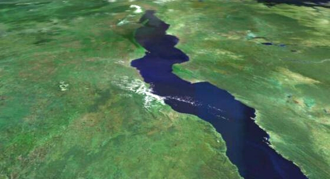Uranium Mining Sludge into a River in Africa