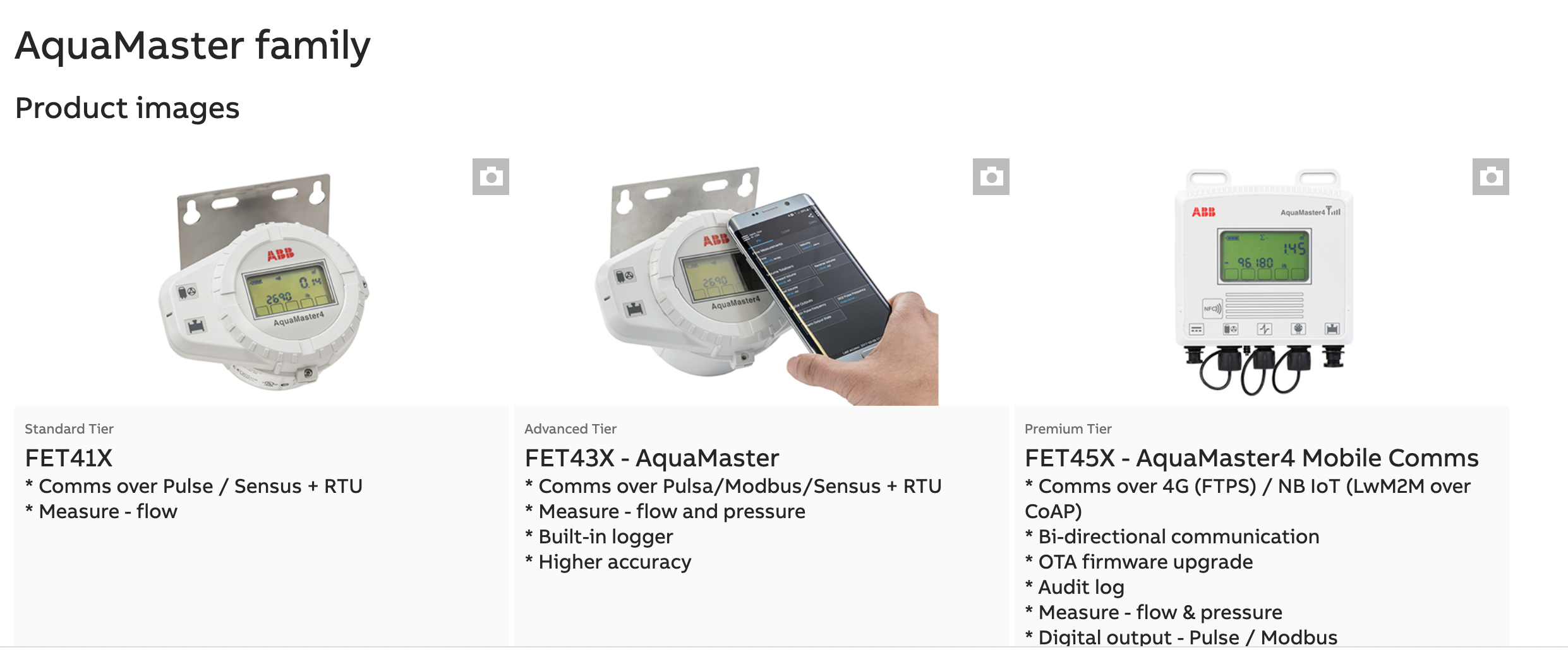 Electromagnetic flowmeter AquaMaster FEW400