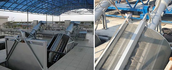 Our wire screen for municipal sewage/wastewater plantsOur wire screens for separating and removing floating substances, settling substances, and...