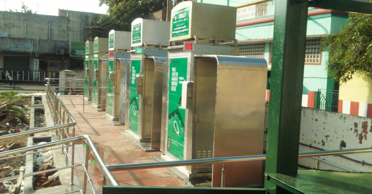 Chennai Gets India's First Self-cleaning Smart Toilets
