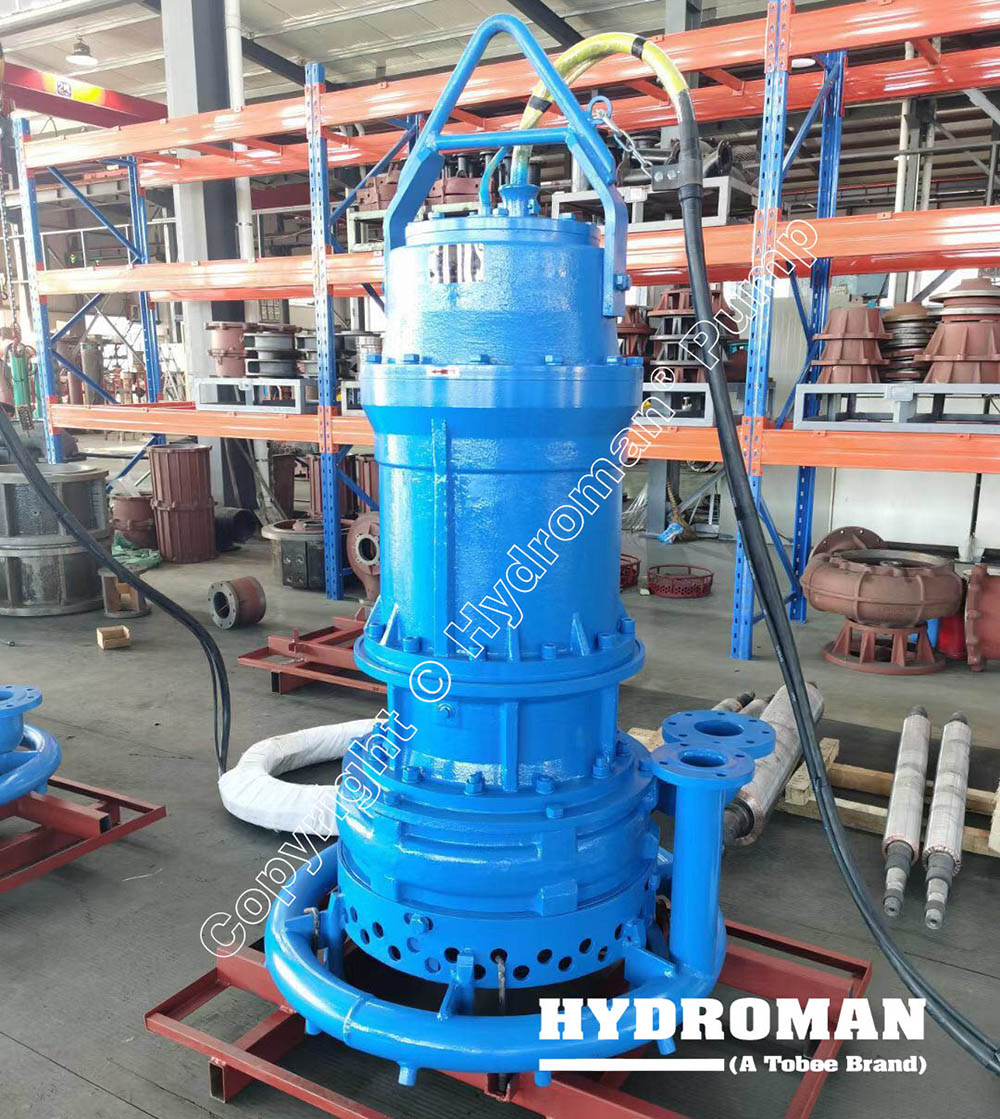 Hydroman&trade; Submersible Dredge Pump with Water Jet RingSales2@tobeepump.comhttps://www.hydroman.cn/submersible-sand-pumps/submersible-electric-p...