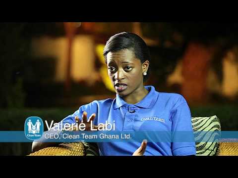 "Clean Team" in Ghana