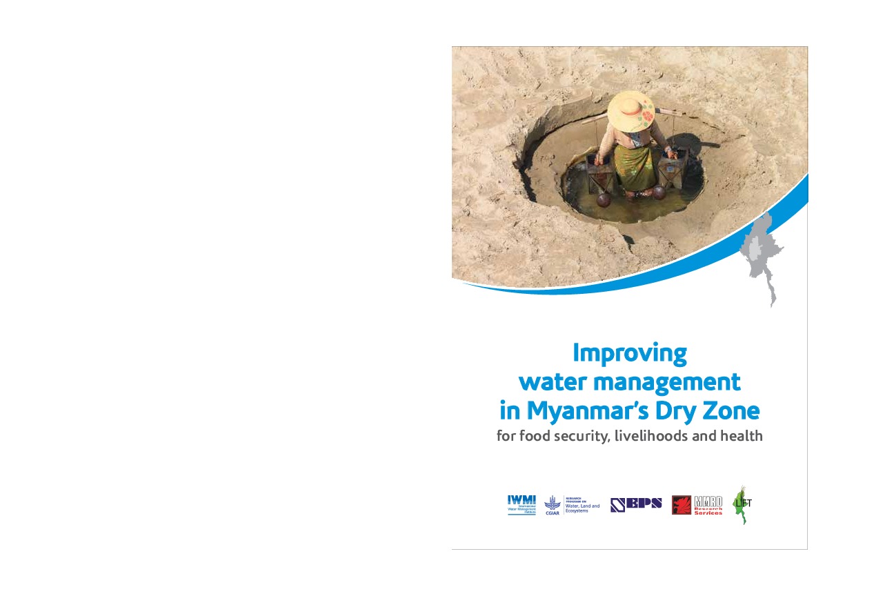 Improving water management in Myanmar’s Dry Zone