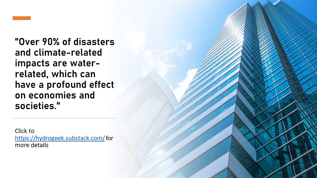 Most of the natural Disasters are the result of CLimate Change on Water Resource https://open.substack.com/pub/hydrogeek/p/over-90-of-disasters-...