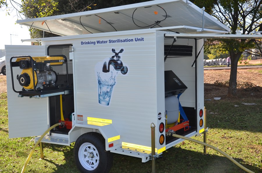 For any information on our water sterilisation units and how they can be beneficial to rural areas, mining industries and disaster areas contact...