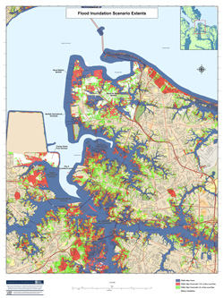 Sandia National Laboratories: Analyzing the effects of rising sea levels in Norfolk, Virginia