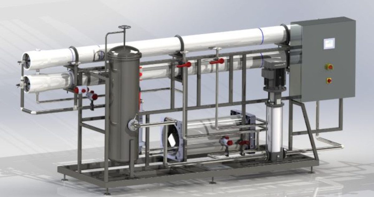 RO-EDI SYSTEM LIVE AT SURREY ENERGY FROM WASTE PLANT: An Eco MultiPro reverse osmosis (RO) and electrodeionization (EDI) system from Envirogen G...