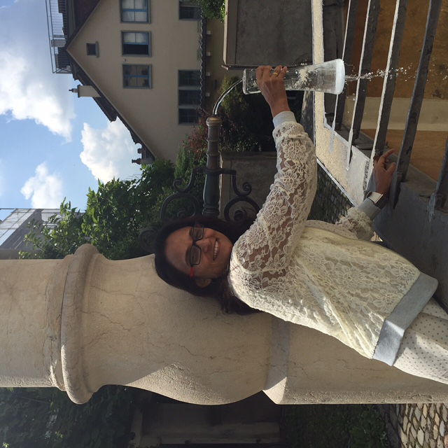 One of the 1200 wells in the downtown of Zurich, just steps from our office. Water Network COO Vishakha Rajput