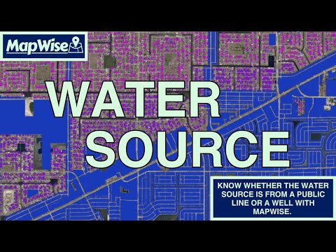 Water Source Layers in Florida With MapWise!GIS Mapping and Parcel Data for Real Estate in FloridaQuickly lookup information on any property in ...
