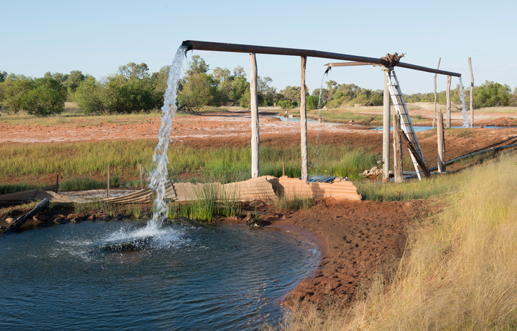 Watching Underground Water on the Web