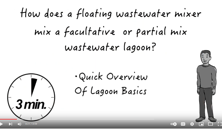 How Does A Floating Mixer Mix A Wastewater Lagoon? -White Board Series "Everything Wastewater"