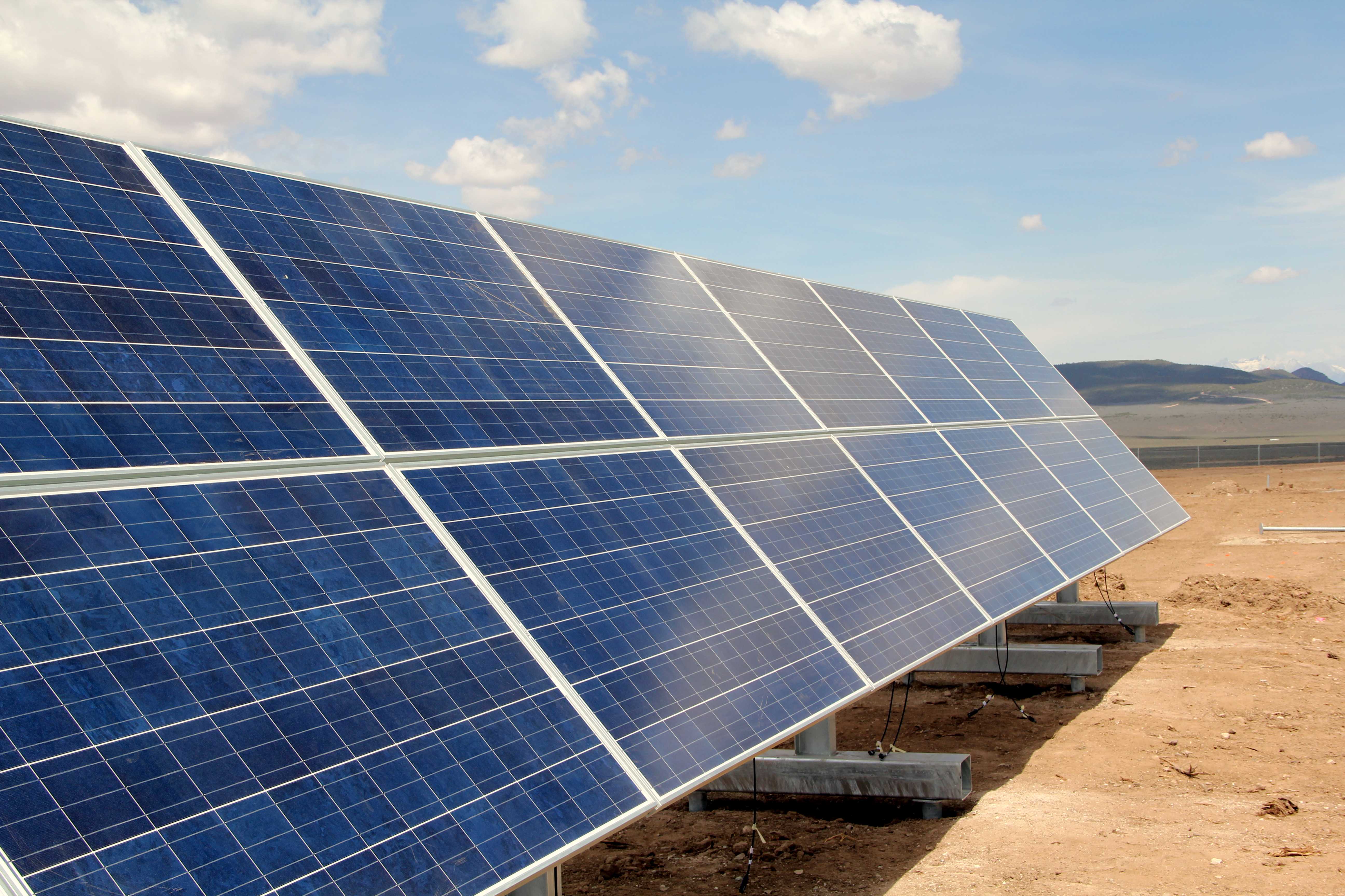 Yorkshire Water Plotting Solar Array Projects