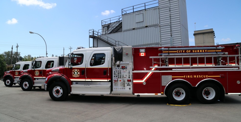 Fire Trucks in Surrey Have Water Purification Capabilities