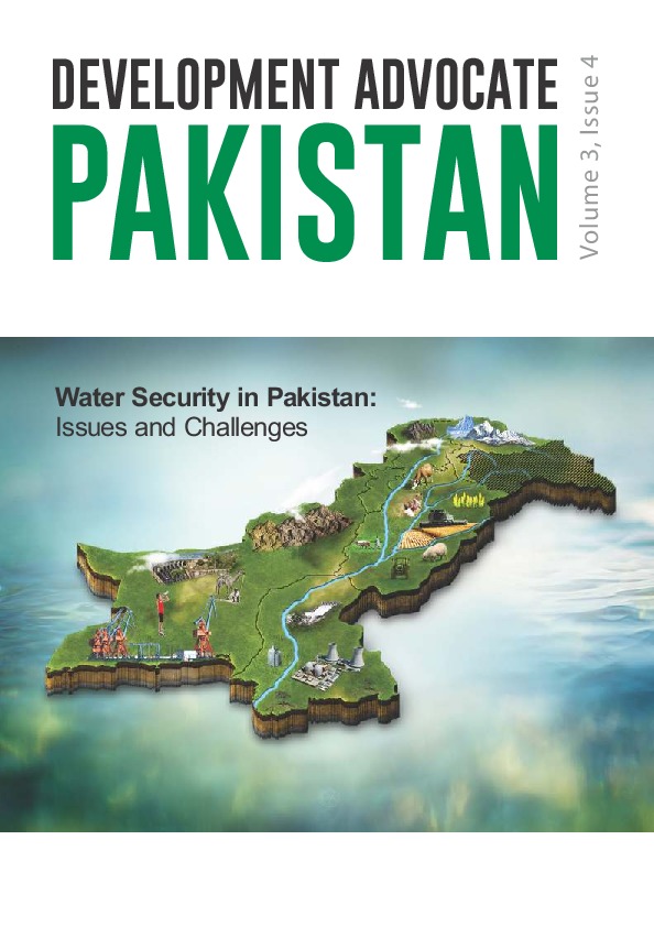 Water Security in Pakistan: Issues and Challenges