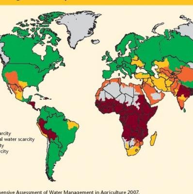 MAP OF THE DAY: The World Water Crisis
