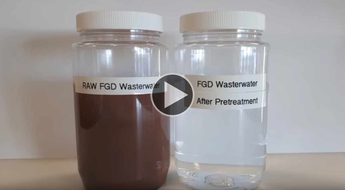 Flue Gas Desulfurization Water Treatment (Video)