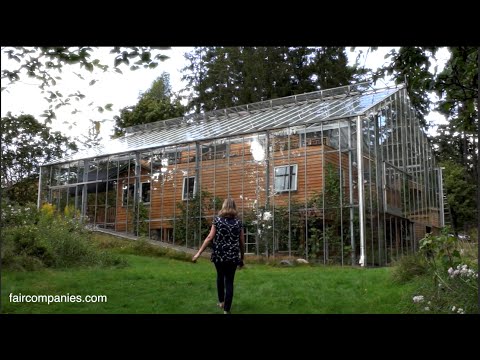 Sustainable Home Wrapped Inside a Greenhouse﻿ (VIDEO)