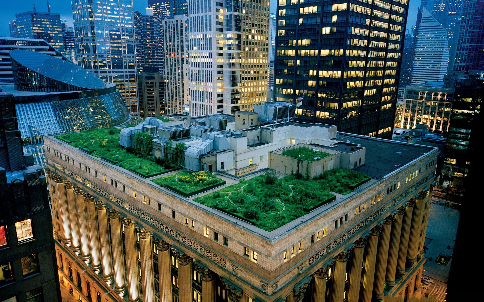 Green Roofs Mitigating the Risks of Climate Change
