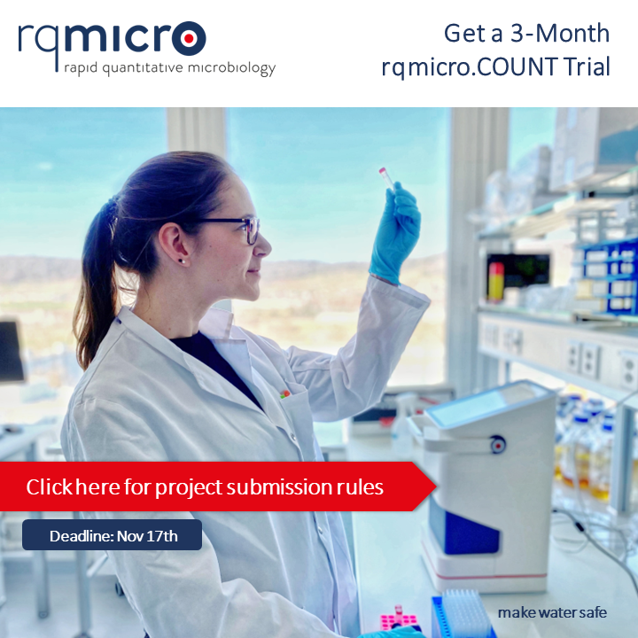 Project application: Get a Free 3-Month rqmicro.COUNT Trial