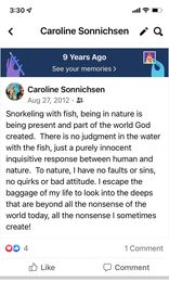 Caroline Sonnichsen wrote this a few years ago, it is one of the most poetic, lovely and accurate descriptions of the feelings that Freshwater D...