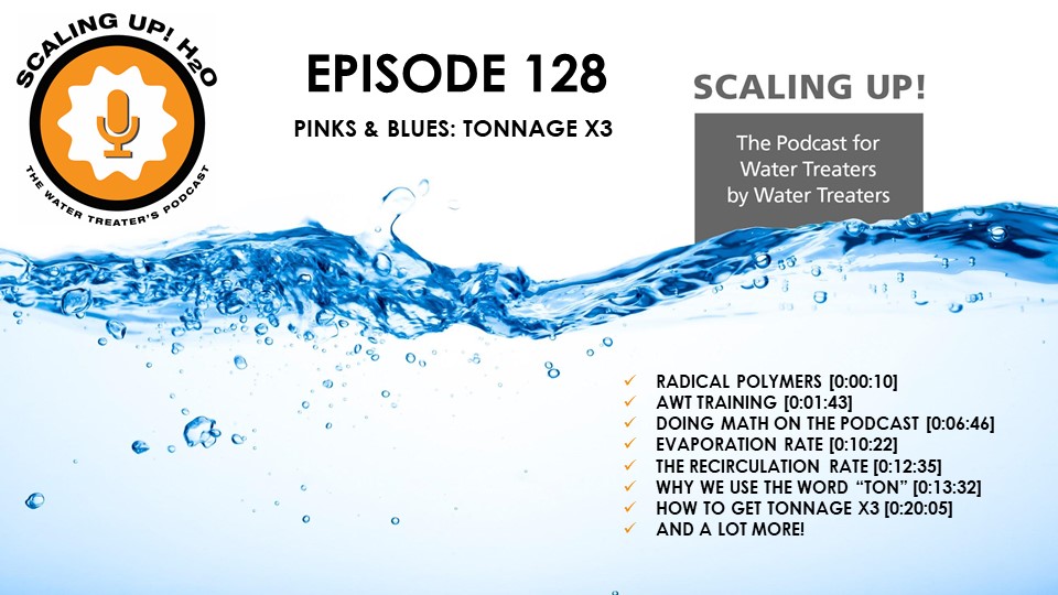 128 Pinks & Blues: Tonnage x3 - Scaling UP! H2O