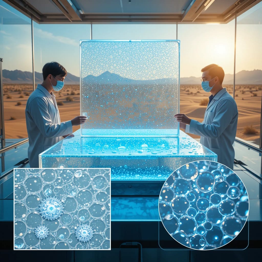 Scientists Develop Bubble Wrap Gel That Can Produce Drinking Water From Air