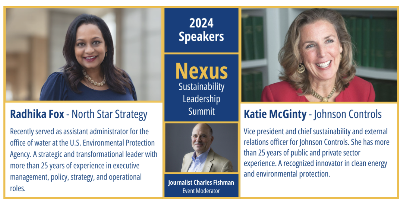 NEXUS SUSTAINABILITY LEADERS SUMMIT