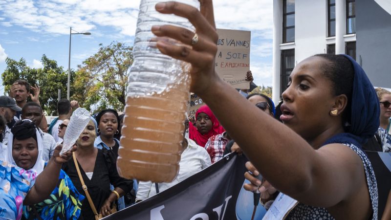 Gripped by drought, this island is running out of drinking water | CNN