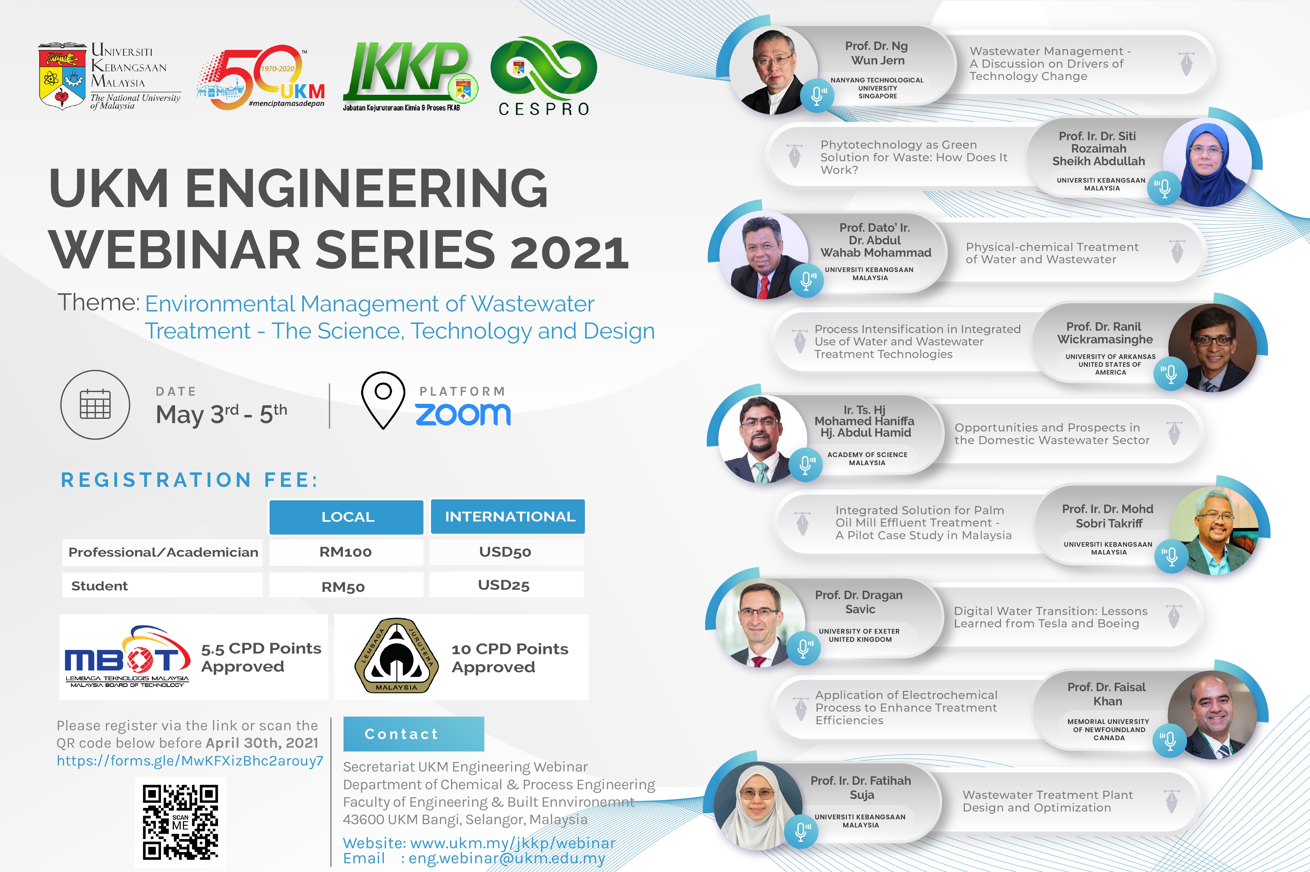 UKM Engineering Webinar Series 2021