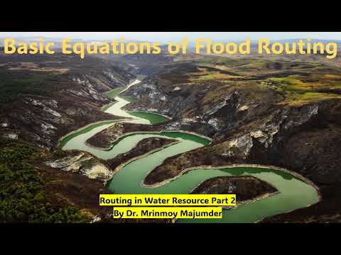 Part II of my tutorial on Flood Routinghttps://youtu.be/Dou7gc4810I