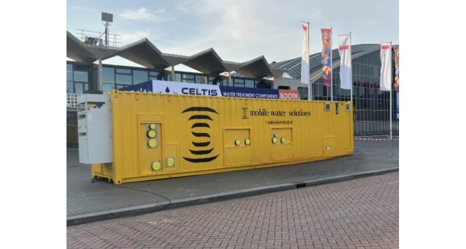 Nijhuis Saur Industries and NX Filtration unveil mobile NF technology to combat water scarcity