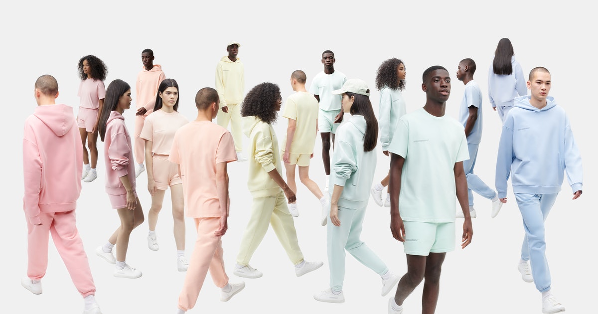 Pangaia turns waste into dye for a colorful loungewear collection